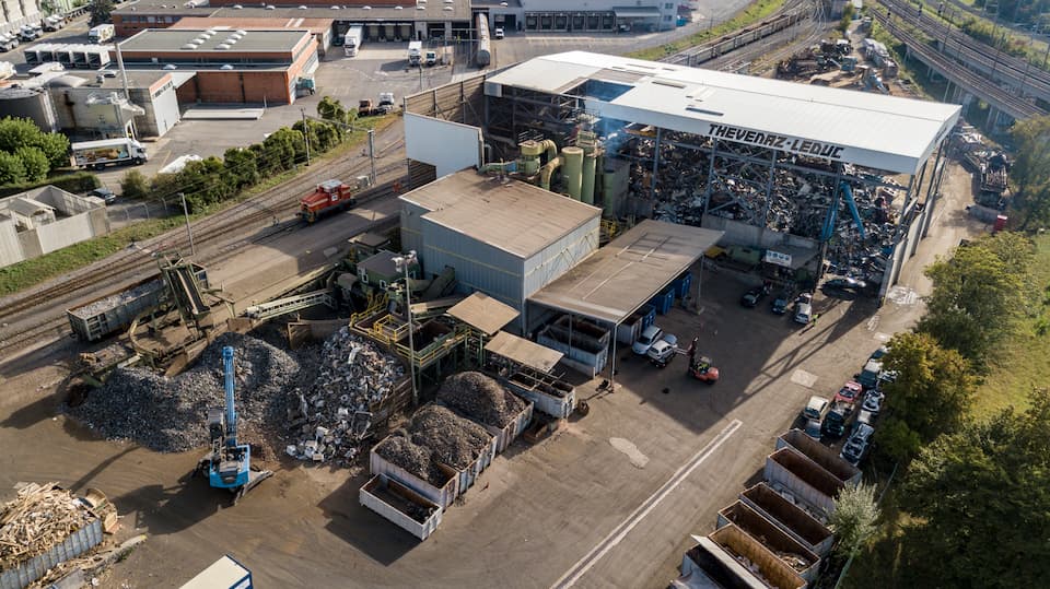 Ihr Auto wird hier recycelt